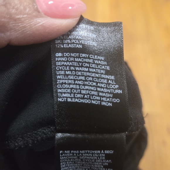 The North Face Flash Dry Women Activewear Ankle Length Leggings Black Small - Picture 6 of 9